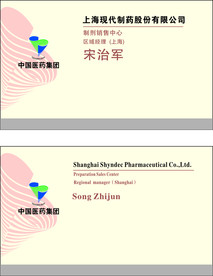 中国医药名片