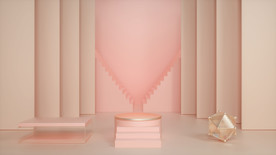 几何c4d背景图片简约产品展台
