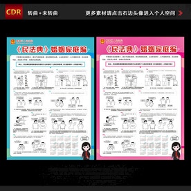 民典法婚姻家庭法海报