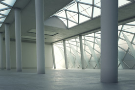 C4D 模型建筑室内大厅大堂