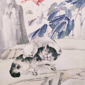 明清画作