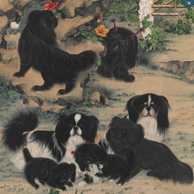 明清画作