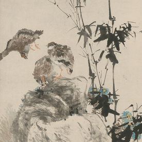 明清画作