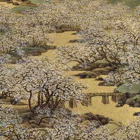 明清画作