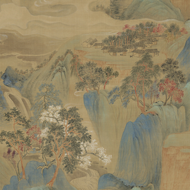 明清画作