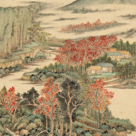 明清画