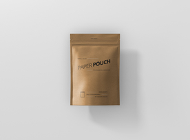 零食 包装 样机 牛皮纸袋