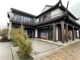 中式别墅庭院图片