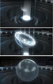 震撼大气能量爆炸科技企业片头视