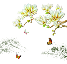 装饰画 新背景墙 瓷砖背景墙