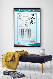 中医养生挂图艾灸