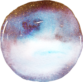 水彩边框