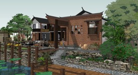 乡村民宿景观设计