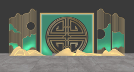 中式背景