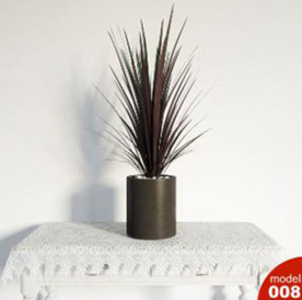 3DMAX模型植物花卉景观