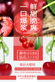 樱桃海报