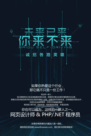 招聘海报
