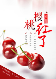 樱桃海报