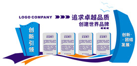 企业文化活动展板文化墙素材