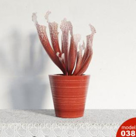 3DMAX模型植物花卉景观