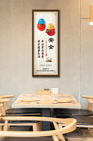 餐饮文化挂图安全
