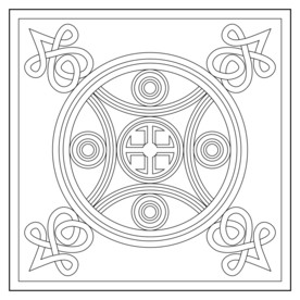 传统蒙族图案
