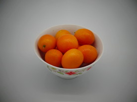 一碗新鲜金桔