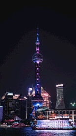 上海城市夜景