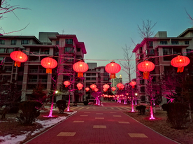 大红灯笼高高挂