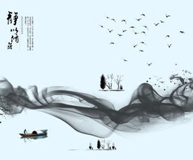 水墨画背景