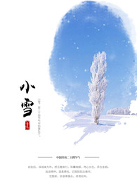 小雪海报