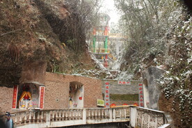 两合崖雪景