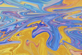 流体 彩色 肌理  炫酷