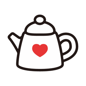 爱心茶壶