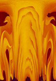 山峰叠嶂意象图