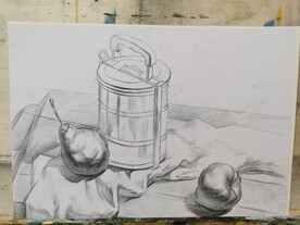 素描静物组合
