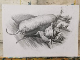 素描静物组合