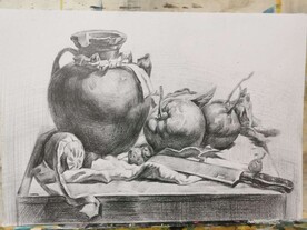 素描静物组合
