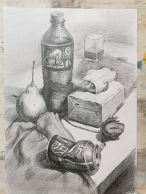 素描静物组合