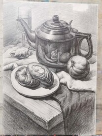 素描静物组合