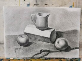 素描静物组合