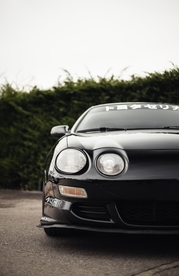 跑车车灯轿跑前脸背景素材