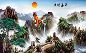 装饰壁画图片