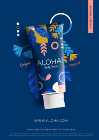 护肤品海报