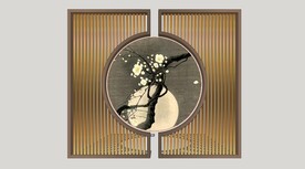 新中式院门
