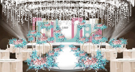 马卡龙婚礼效果图