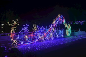 室外灯光节光华璀璨