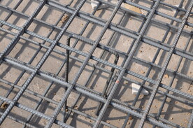 钢筋绑扎施工现场