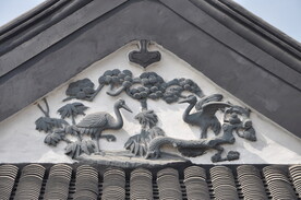 歇山古建的山花