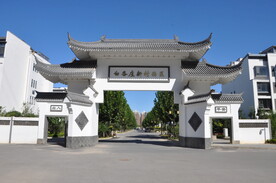 某小区徽派建筑大门